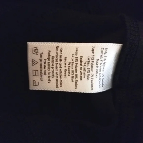 ALO Yoga Black Capri Leggings High Waist Stripe Size Small - Picture 9 of 11